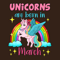 Unicorns Are Born In March Heavy Core Tee | Teevron