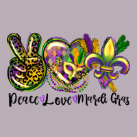 Peace Love Mardi Gras Vintage Tee | Teevron