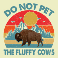 Do Not Pet The Fluffy Cows Vintage Urban Hoodie | Teevron