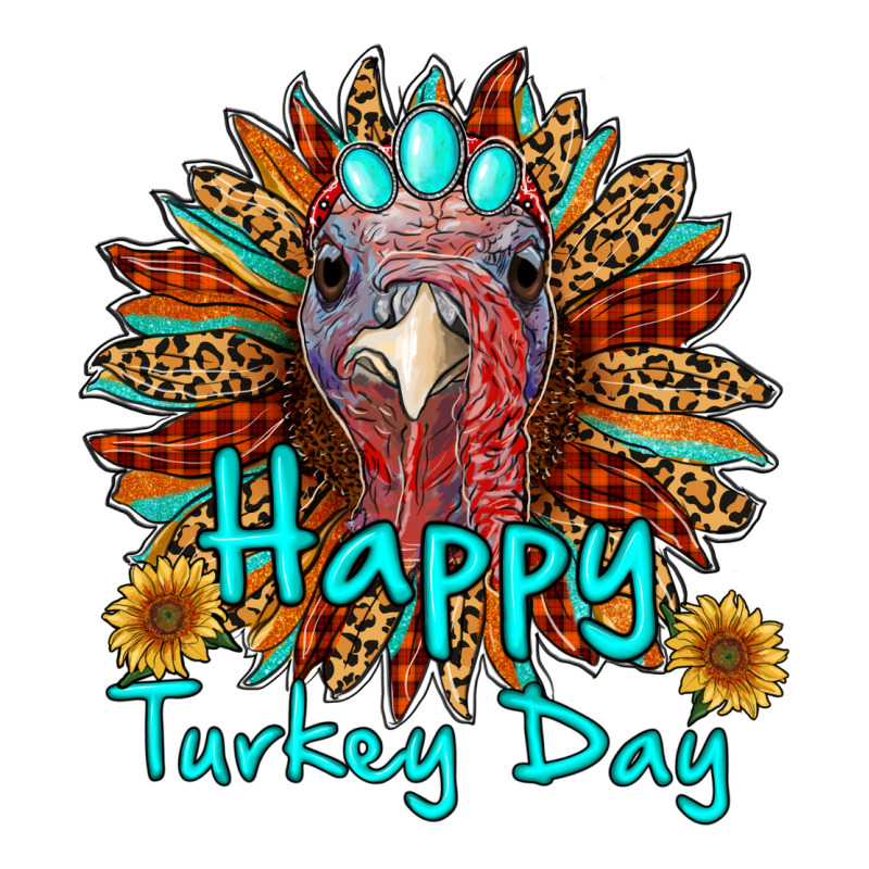 Happy Turkey Day Sunflower Premium Tee by RanaPortraitStore | Teevron