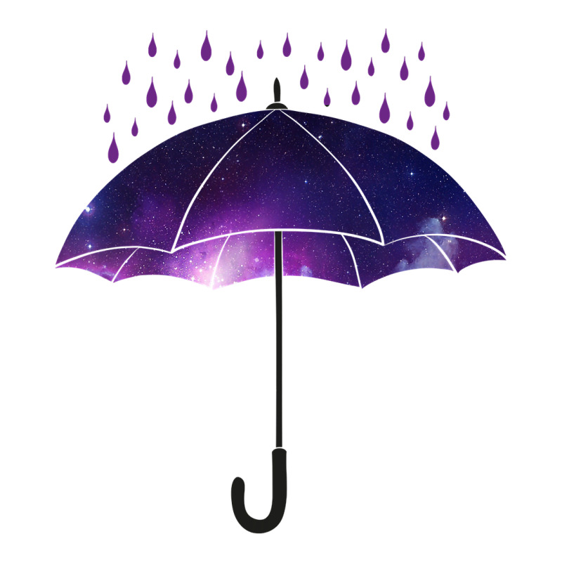 Rain Purple Ladies Tee by trangStudio | Teevron