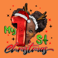 My First Christmas African Girl Premium Sweatshirt | Teevron