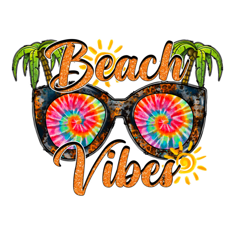 Beach Vibes Zipper Hoodie by RacoonDesign | Teevron