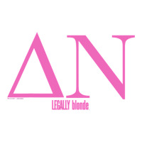 Legally Blonde Delta Nu Greek Letters | Teevron