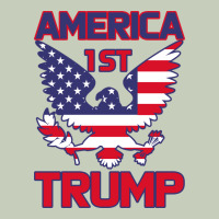 Trump America First Eagle Ladies Tee | Teevron