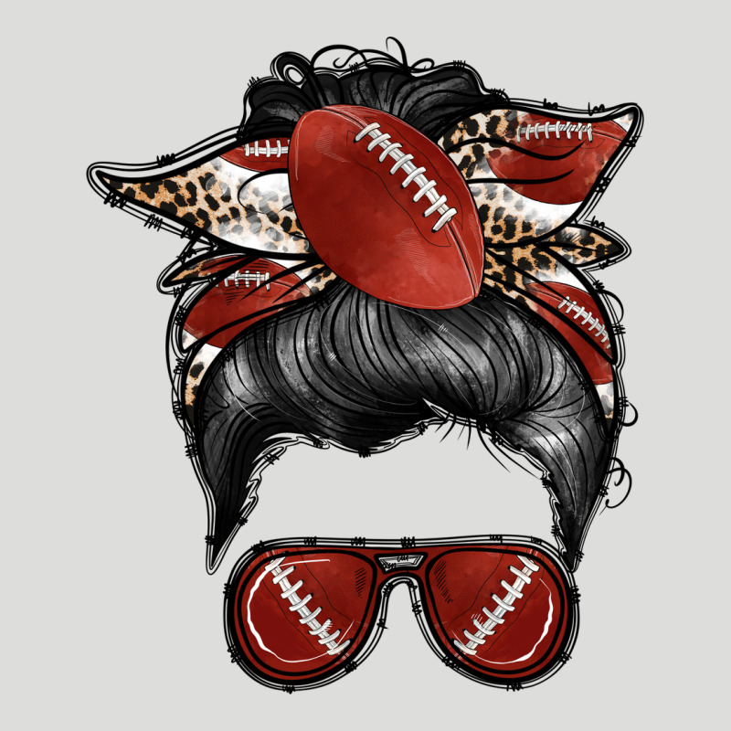 Football Mom Zipper Hoodie by RacoonDesign | Teevron