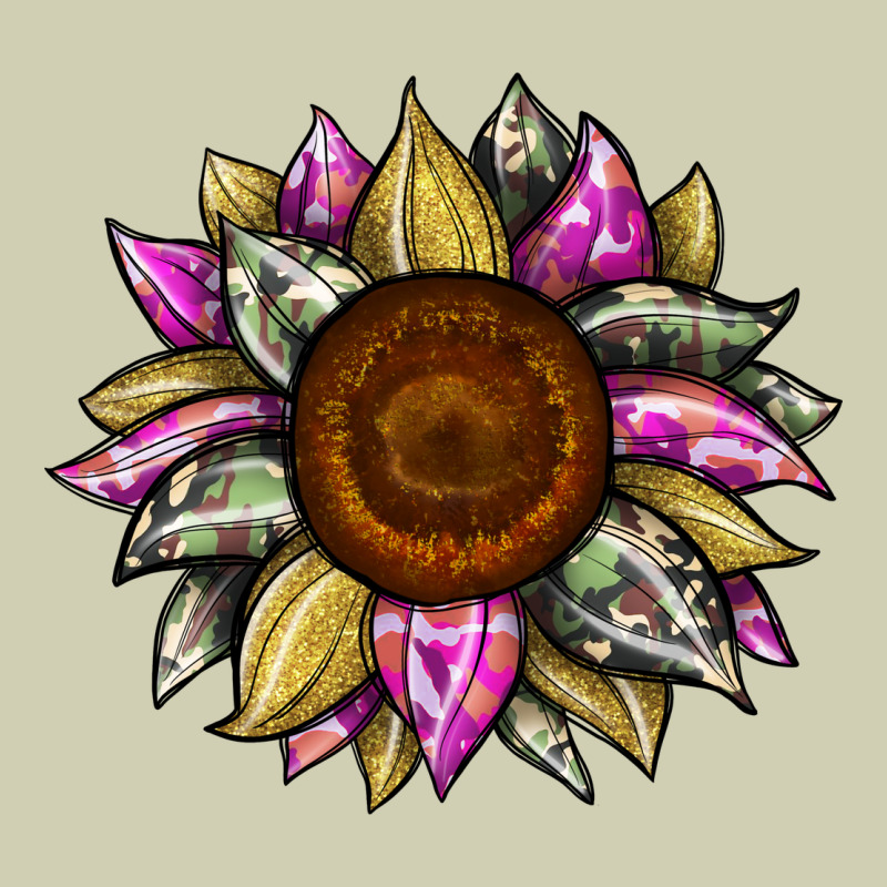 Sunflower Camouflage Heavy Core Tee by JahusDesignShop | Teevron