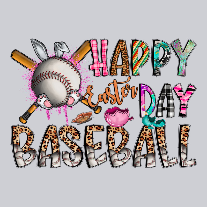 Happy Easter Day Baseball Heavyweight Sweatshirt by CowhideDigitalArt | Teevron