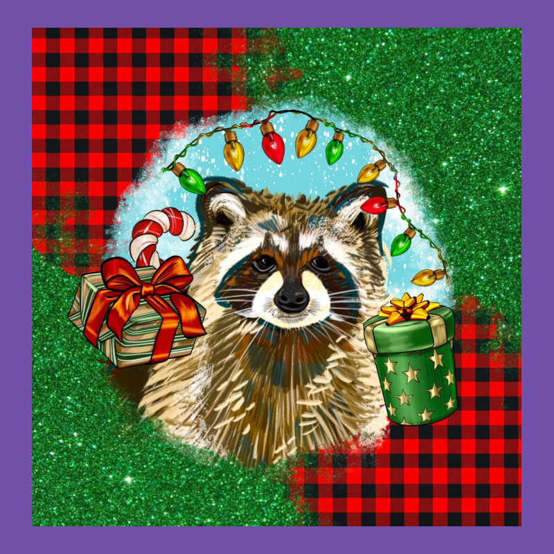 Christmas Raccoon Premium Sweatshirt by BarkalooDesign | Teevron