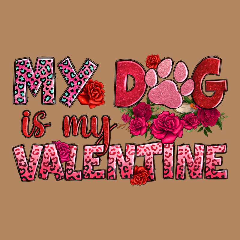 My Dog Is My Valentine Long Sleeve Tee by OliviaCreatesArt | Teevron