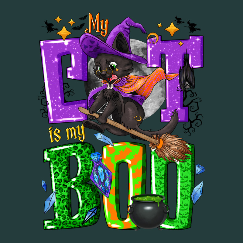 My Cat Is My Boo Halloween Classic Tee by NancyCooperArtShop | Teevron