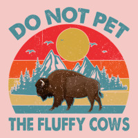 Do Not Pet The Fluffy Cows Vintage Urban Heavy Tee | Teevron