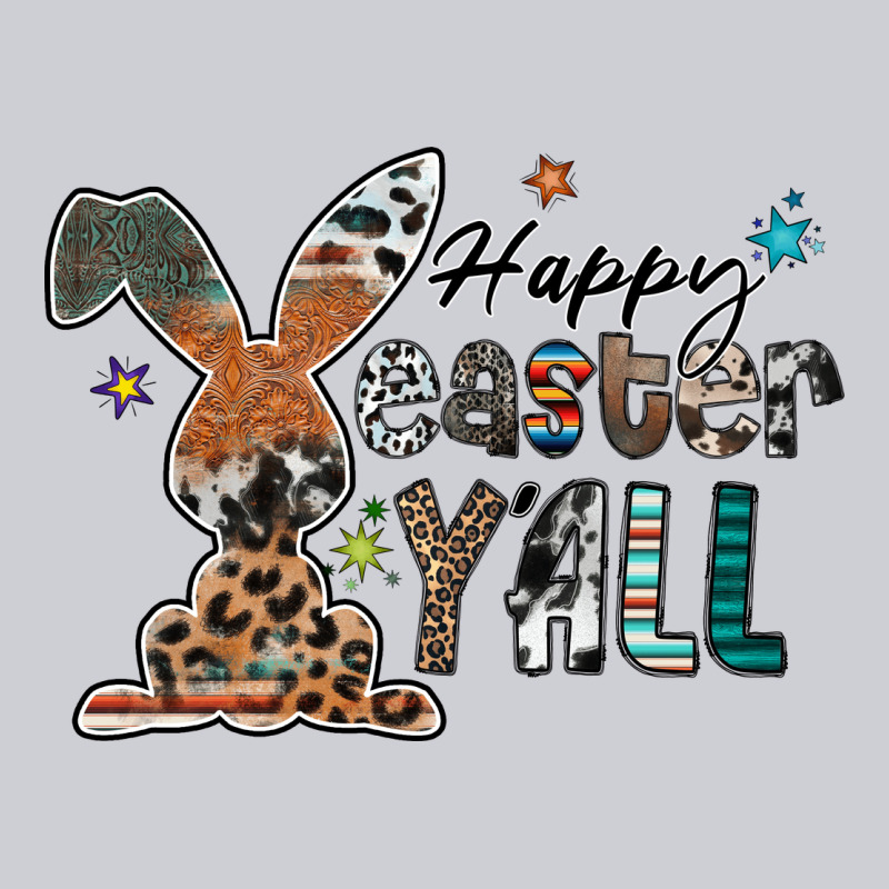 Happy Easter Y'all Heavyweight Sweatshirt by CowhideDigitalArt | Teevron
