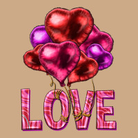 Love Heart Balloons Valentine's Day Vintage Hoodie | Teevron