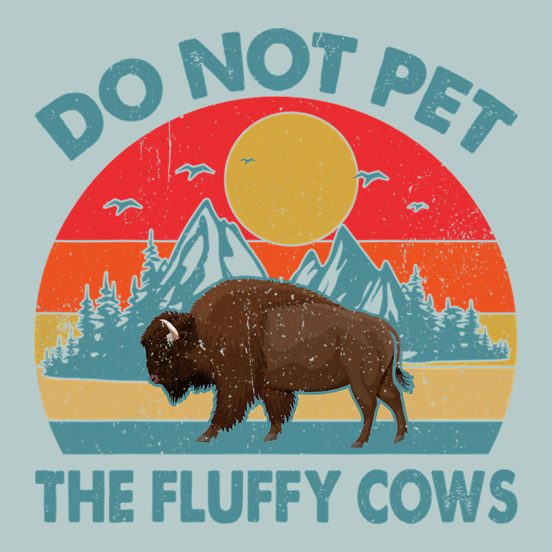 Do Not Pet The Fluffy Cows Vintage Heavy Core Tee by trangStudio | Teevron