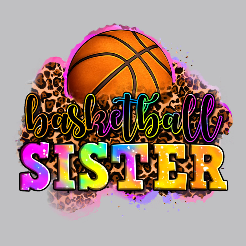Basketball Sister Long Sleeve Tee by OliviaCreatesArt | Teevron