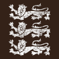 Retro Three England Lions Vintage Souvenir Heavy Core Tee | Teevron