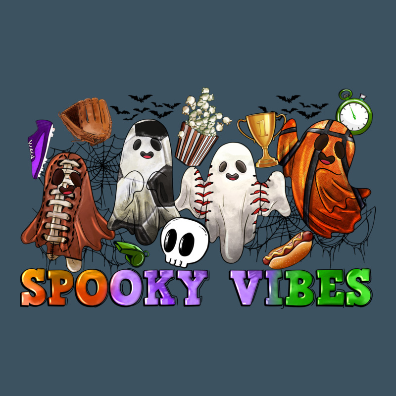 Spooky Vibes Sports Ghosts Urban Heavy Tee by CowGirlArtShop | Teevron