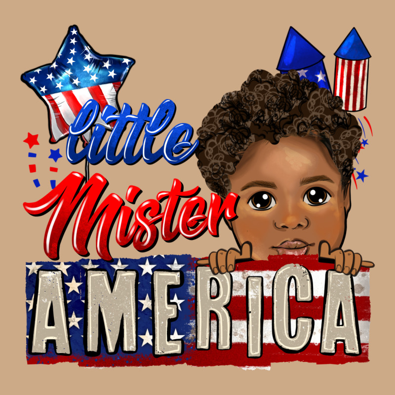 Little Mister America Black Boy Vintage Hoodie by CowGirlArtShop | Teevron