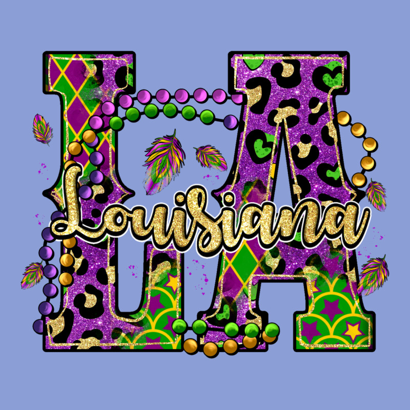 Louisiana Mardi Gras Long Sleeve Tee by OliviaCreatesArt | Teevron