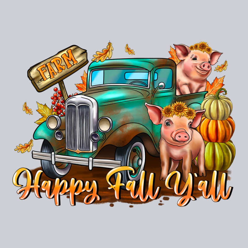 Farm Happy Fall Y'all Heavyweight Sweatshirt by CowhideDigitalArt | Teevron