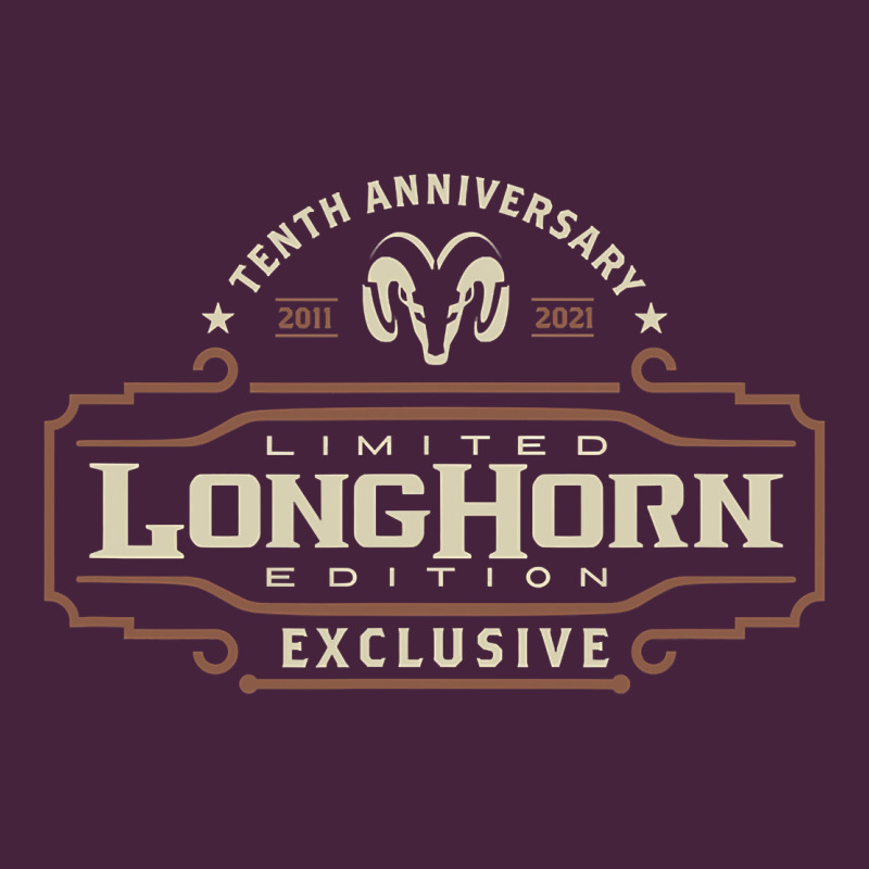 Ram Trucks Limited Longhorn Edition 10th Anniversary Long Sleeve Tee by trangStudio | Teevron