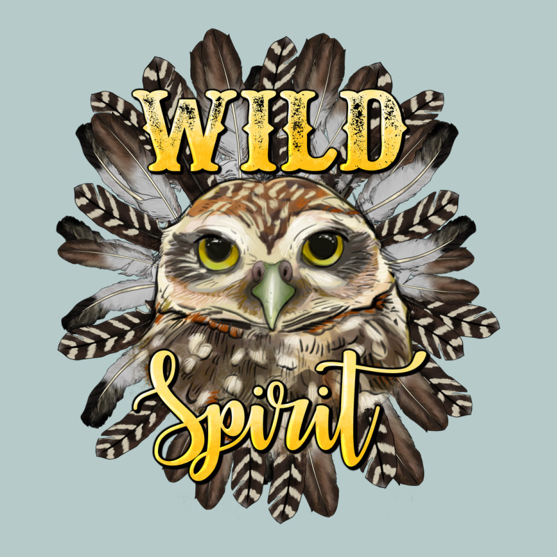 Wild Spirit Owl Heavy Core Tee by BarkalooDesign | Teevron