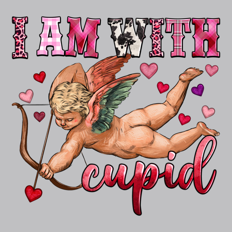 I Am With Cupid Long Sleeve Tee by OliviaCreatesArt | Teevron
