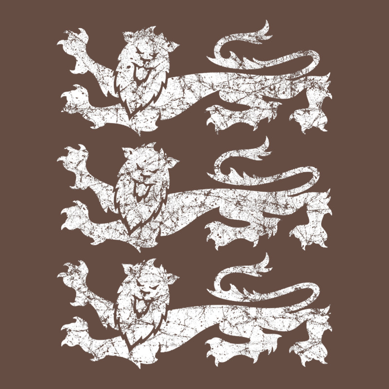 Retro Three England Lions Vintage Souvenir Long Sleeve Tee by trangStudio | Teevron
