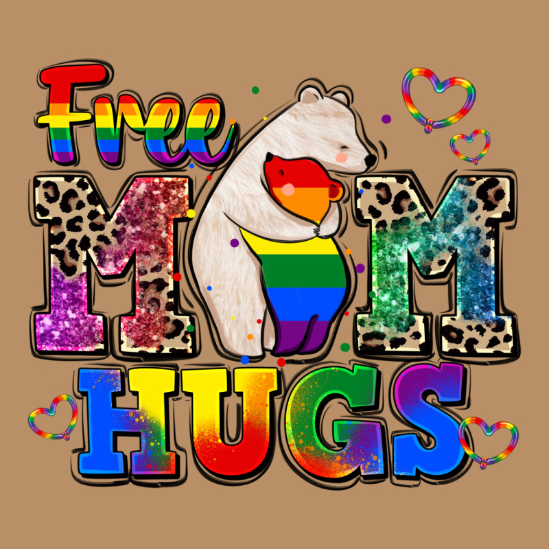 Pride Free Mom Hugs Vintage Hoodie by CowGirlArtShop | Teevron
