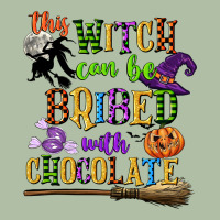 This Witch Can Be Bribed With Chocolate Urban Heavy Tee | Teevron