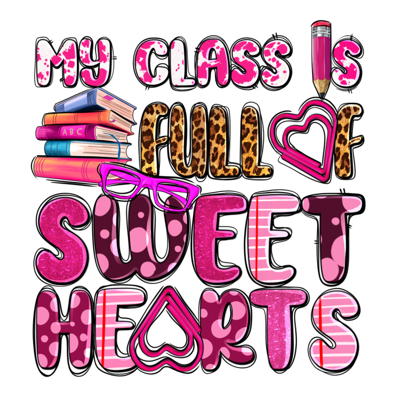 My Class Is Full Of Sweet Hearts Olivia Long Sleeve Tee by OliviaCreatesArt | Teevron