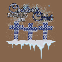 Christmas Christ Begins With Premium Tee | Teevron