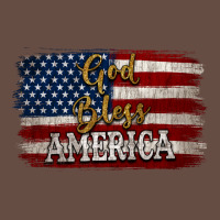 God Bless America Distressed Flag Long Sleeve Tee | Teevron