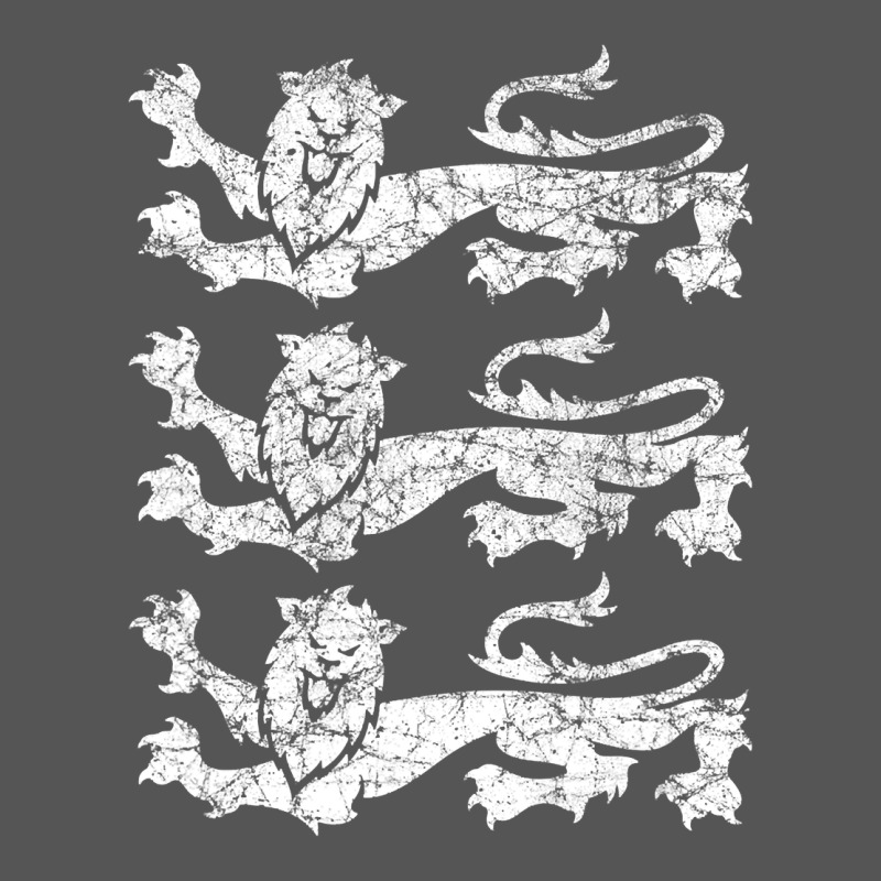 Retro Three England Lions Vintage Souvenir Zipper Hoodie by trangStudio | Teevron