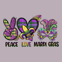 Peace Love Mardi Gras Vintage Tee | Teevron