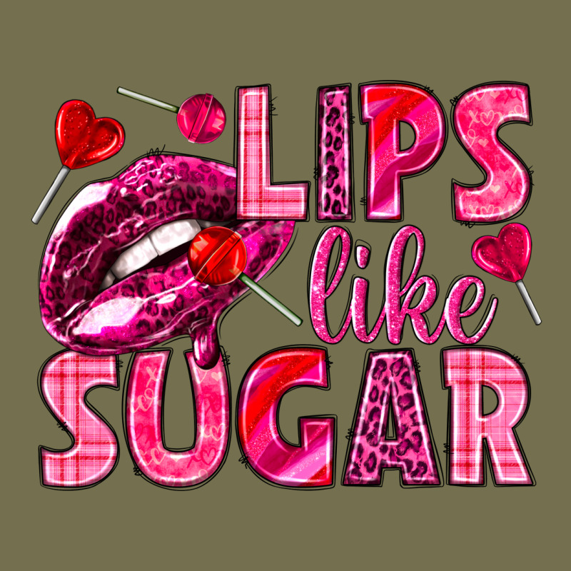 Lips Like Sugar Valentine's Day Vintage Hoodie by HowdyJamesFarm | Teevron