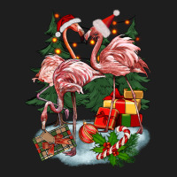 Christmas Flamingo Heavyweight Hoodie | Teevron