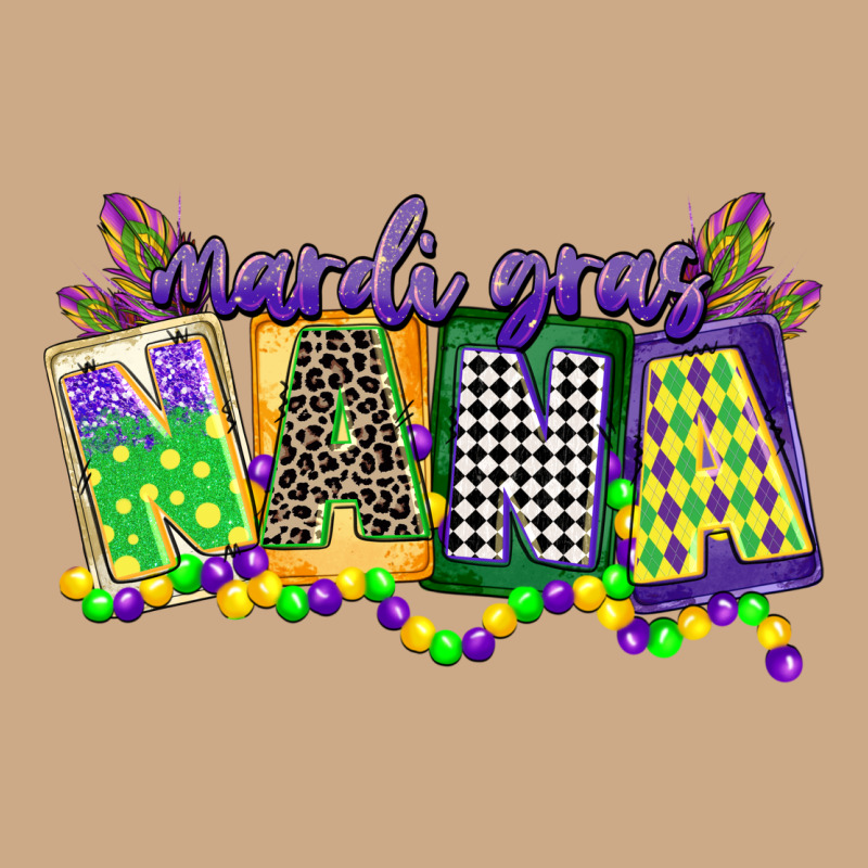 Mardi Gras Nana Vintage Hoodie by CowGirlArtShop | Teevron