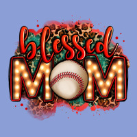 Blessed Baseball Mom Lightbulb Letters Long Sleeve Tee | Teevron