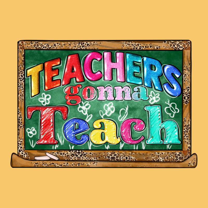 Teachers Gonna Teach Vintage Hoodie by CowGirlArtShop | Teevron