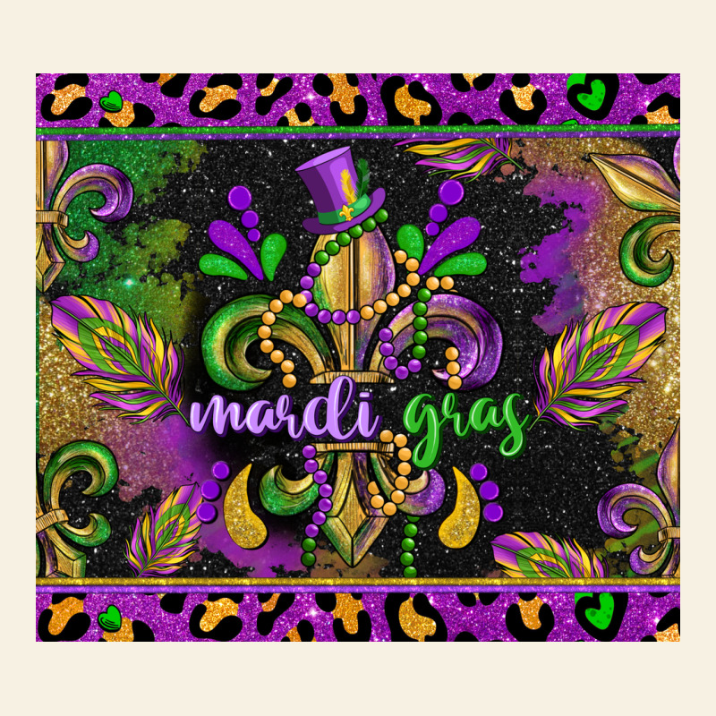 Mardi Gras Fleur De Lis Vintage Tee by CowGirlArtShop | Teevron