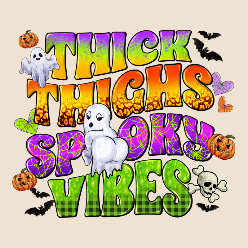 Thick Thighs And Spooky Vibes Urban Heavy Tee by CowGirlArtShop | Teevron