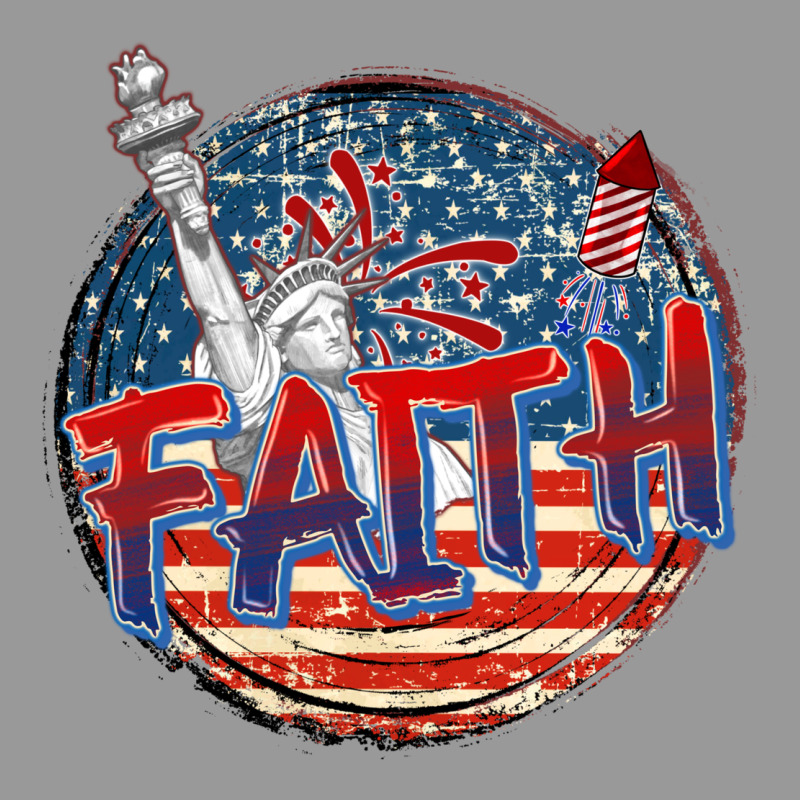 Faith Usa Vintage Hoodie by CowGirlArtShop | Teevron