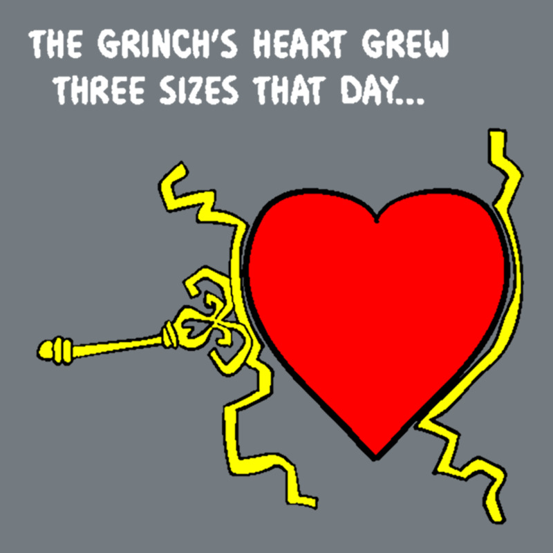 Grinch's Heart Grew Gift Heavyweight Sweatshirt by trangStudio | Teevron