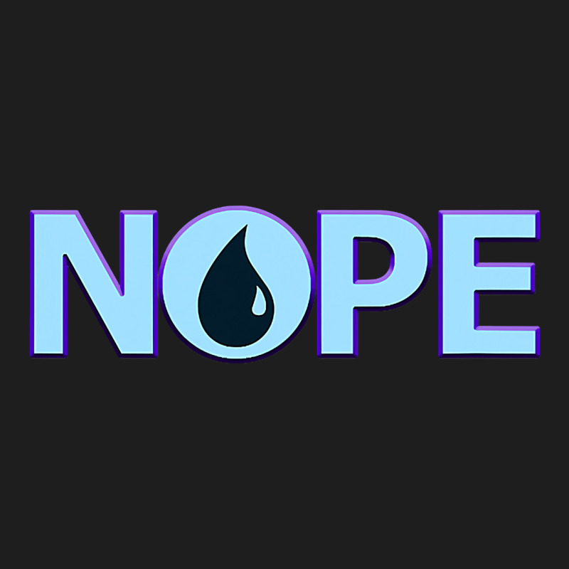 Nope  Blue Magic  Island Mana Symbol Classic Tee by trangStudio | Teevron