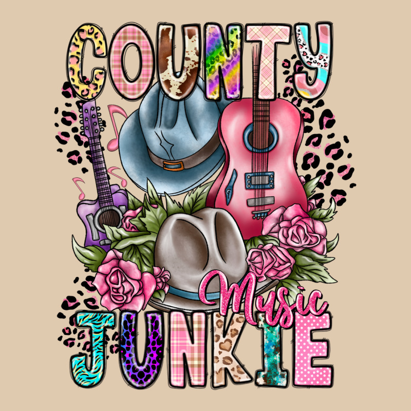 Country Music Junkie Heavyweight Sweatshirt by CowhideDigitalArt | Teevron