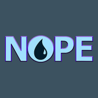 Nope  Blue Magic  Island Mana Symbol Urban Heavy Tee | Teevron