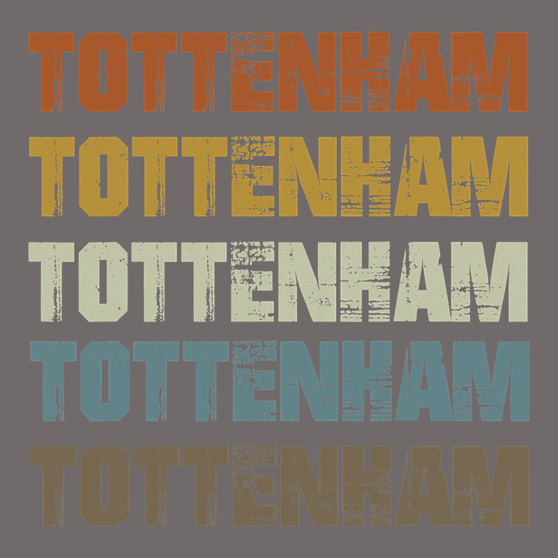 Retro Vintage Tottenham London Urban Heavy Tee by trangStudio | Teevron
