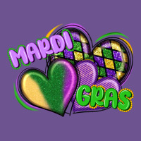 Mardi Gras Heart Vintage Tee | Teevron